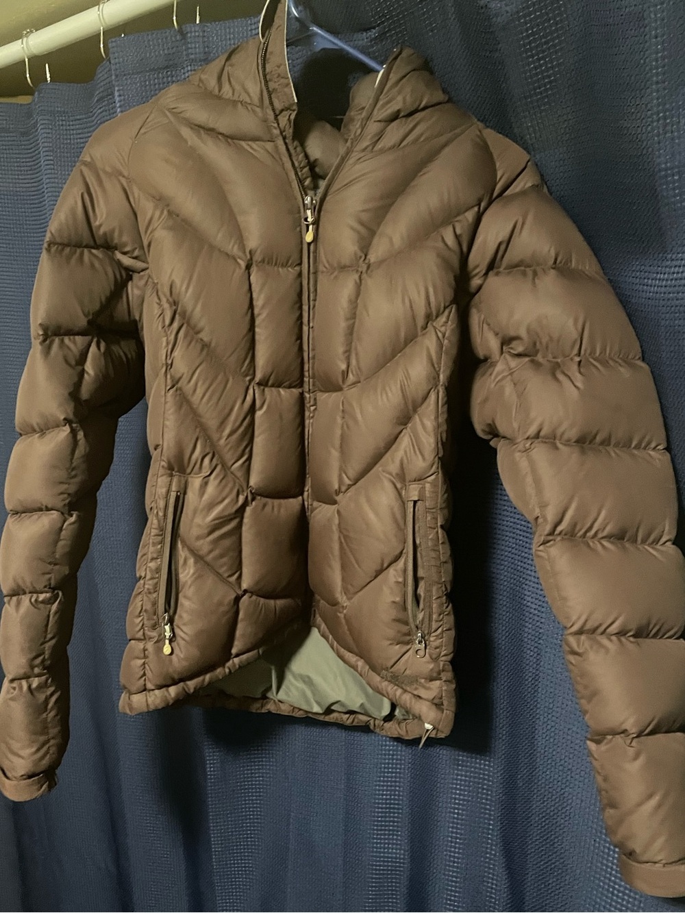 MEC Brown Puffer Jacket with Hood